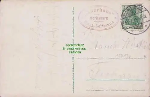 154892 AK Moritzburg 1913 Gruss vom Auer Gasthaus Auerhaus A. Seltmann