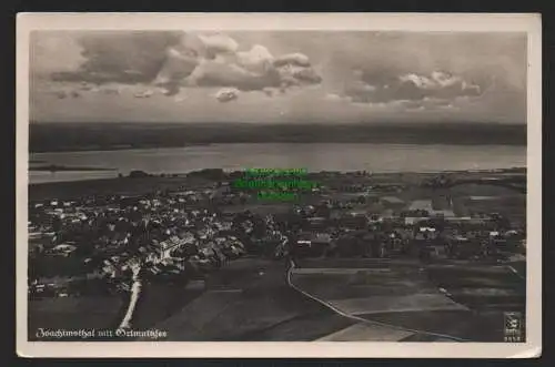 155128 AK Joachimsthal mit Grimnitzsee Flieger Foto Luftbild um 1935