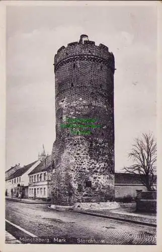 153941 AK Müncheberg, Mark Storchturm 1934