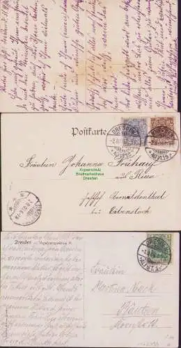 153794 3 AK Dresden Augustusstraße Fürstenzug Landungsplatz d. Dampfschiffe 1900