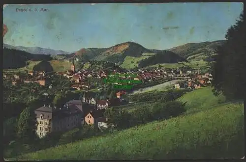 151939 Ansichtskarte Bruck an der Mur Steiermark 1916 Zensuriert K. u. K. Militärzensur