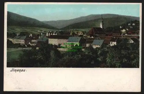 149739 Ansichtskarte Ilmenau Panorama um 1905