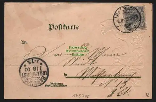 149708 AK Hamburg Börse 1900 Duftende Grüße