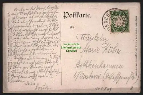 149869 AK Deutsche Lehrerversammlung München 1906