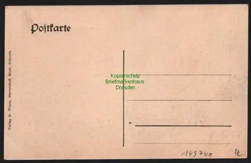 149740 AK Wald Sieversdorf Märkische Schweiz Märkisches Sanatorium um 1910