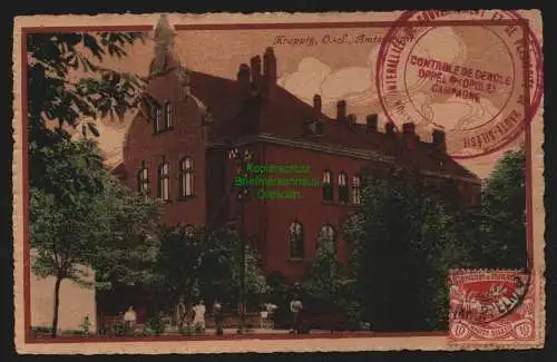 148525 AK Krapkowice Krappitz Amtsgericht Abstimmung Oppeln Opole 1920