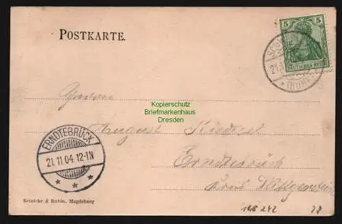 148242 AK Schwerte 1904 Totalansicht