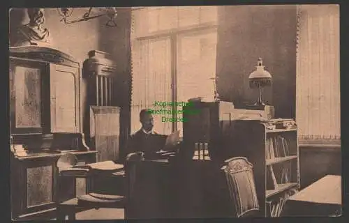 144931 AK Dresden 1920 Aus dem Vitzthumschen Gymnasium Rektorzimmer