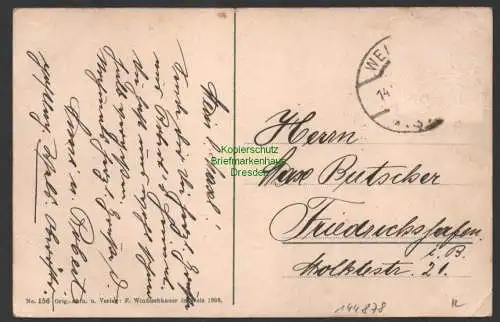 144878 AK Wels Stadt Oberösterreich Schloss Traunegg u. Thalheim 1908