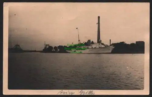 144535 Foto Deutsches Reich um 1940 Aviso Grille Schiff Kriegsmarine Staatsyacht