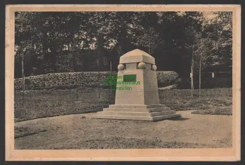 144867 AK Bautzen 1913 Denkmal zum Gedächtnis an die Kämpfer von 1813 100. Jahre