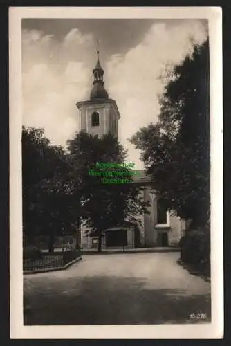 144449 Ansichtskarte Landskron Schönhengstgau 1942 Fotokarte Landpoststempel Rathsdorf