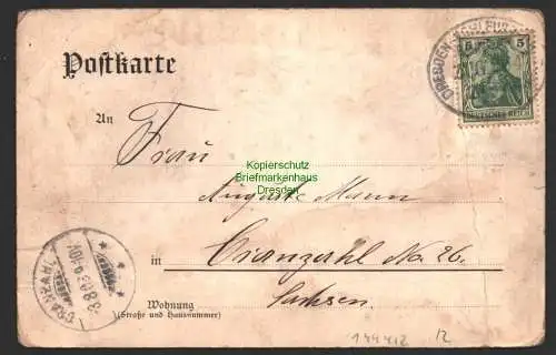 144412 AK Liegnitz Friedrichsplatz 1906