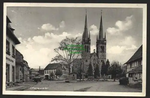 144273 AK Ottersweier 1938 Gasthaus zur Blume Bahnpost Frankfurt - Basel