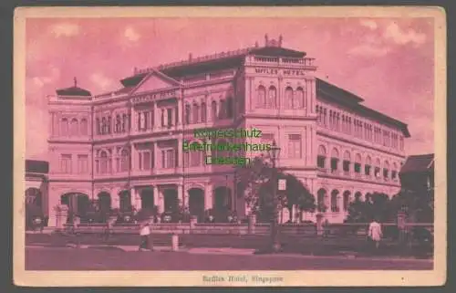 141950 AK Singapur Republic of Singapore Raffles Hotel um 1920