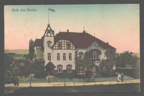 141792 AK Borlas Gasthof zum Erbgericht 1914