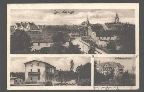 141785 AK Bad Lausick Lausigk Zum Waldfrieden Erholungsheim 1916