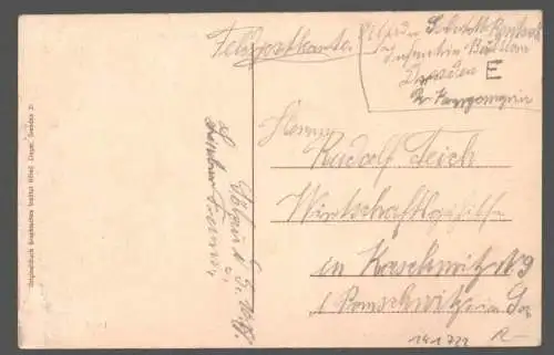 141722 AK Löbau Altmarkt 1918