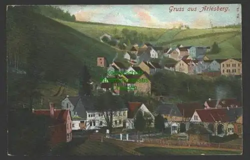 141407 Ansichtskarte Arlesberg Geraberg Thüringen 1905