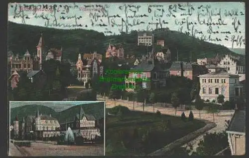 141403 AK Blankenburg Harz 1916 Villenviertel Hotel u. Pension Bestehorn