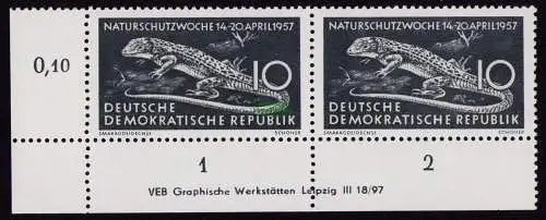 DDR DV 3690 562 ** Naturschutzwoche  1957