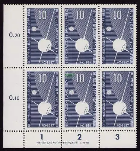 DDR DV 3722 603 ** Geophysikalisches Jahr 1957