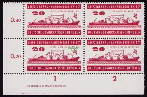 DDR DV 3687 559 ** Leipziger Frühjahrsmesse 1957