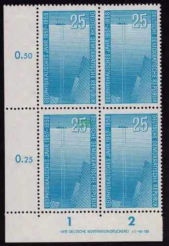 DDR DV 3740 617 ** Geophysikalisches Jahr 1958