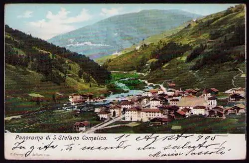 172559 AK  S. Stefano Comelico  1905 Panorama