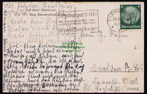 172556 AK  Ehrenbreitstein 1935 aus Serie Das schöne Deutschland Bild 198