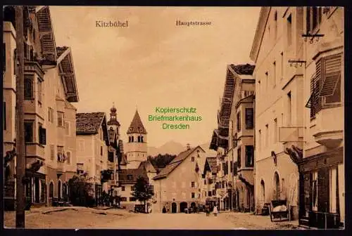 172472 AK  Kitzbühel Tirol 1909 Hauptstrasse