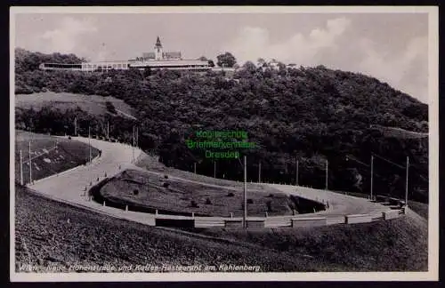 172412 AK  Wien 1941 Neue Höhenstraße Kaffee Restaurant Kahlenberg