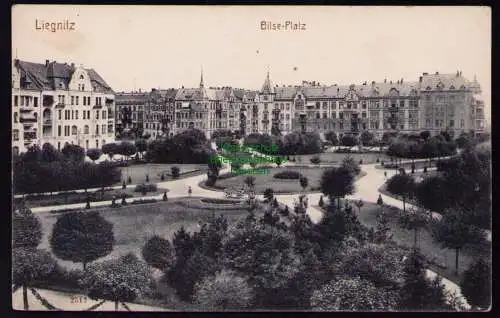 172354 AK  Liegnitz um 1910 Bilse-Platz