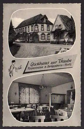 53463 Ansichtskarte Appenhofen Gasthaus zur Traube Billigheim