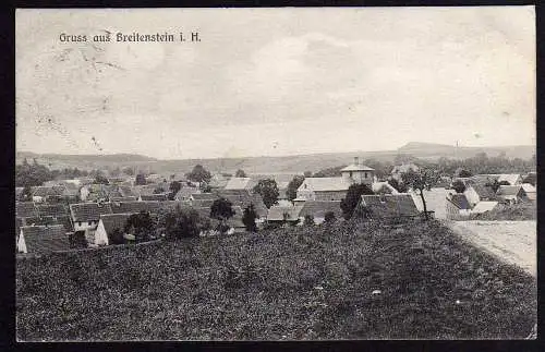 53713 Ansichtskarte Breitenstein (Harz) 1914