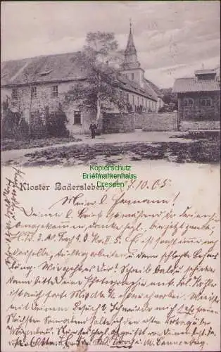 171491 AK Ackerbauschule  1905 Kloster Badersleben