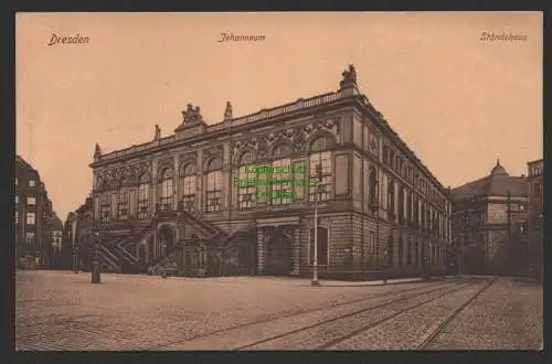 154167 AK Dresden Johanneum Ständehaus um 1910