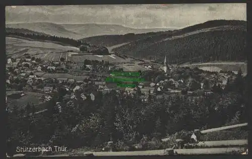 154155 AK Stützerbach Thür. 1907 1909 Panorama