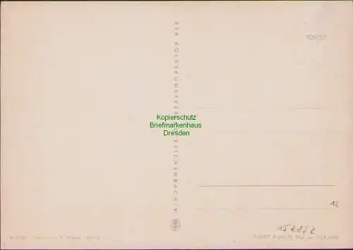 152882 AK Ostsee I Kühlungsborn Dierhagen 1958 Landkartenkarte A. Hoppe Leipzig