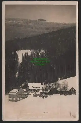 151395 Ansichtskarte Riesengebirge Leierbauden 1929 Winter Schnee