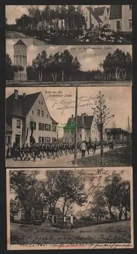 150558 3 Ansichtskarte Truppenlager Zossen Wasserturm 1914 Zehrensdorf 1913