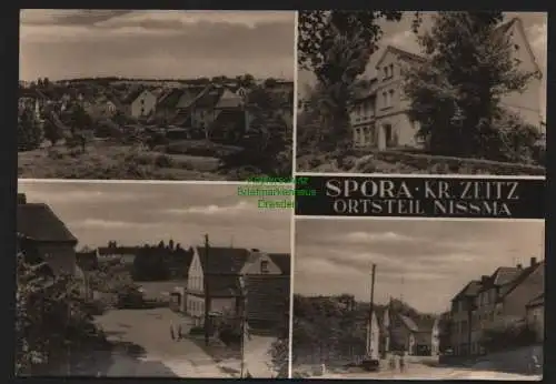 149349 Ansichtskarte Spora Kr. Zeitz Ortsteil Nissma 1968