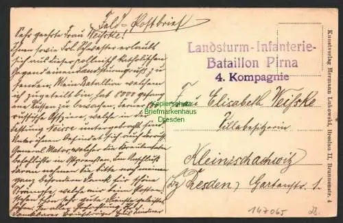 147065 AK Lambinowice Lamsdorf Truppenübungsplatz um 1918 Wache Feldschmiede