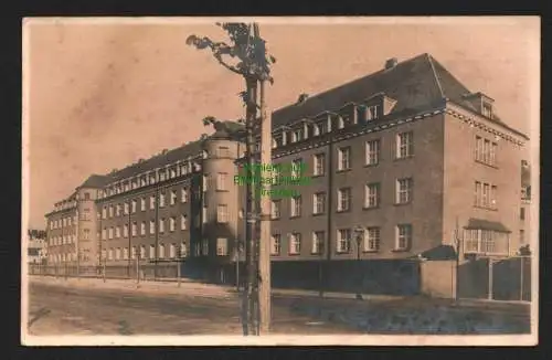 146879 AK Dresden um 1930 markanntes Gebäude Fotograf W. Moeck Bienertstraße