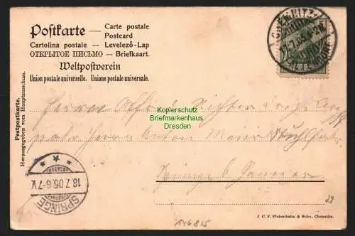 146815 AK Chemnitz 1905 3. Sächsisches Kreis Turnfest Festpostkarte