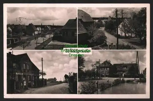 146389 AK Wildgrube über Bad Liebenwerda Dorfstraße Teich Bäckerei Kolonialwaren