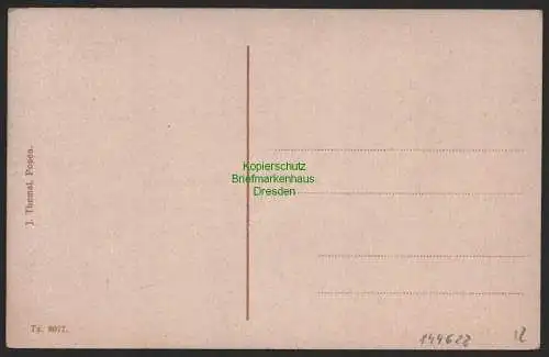 144628 AK Truppenübungsplatz Warthelager um 1915 Barackenlager Offizierskasino