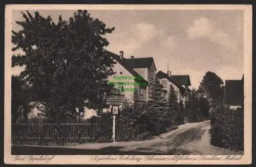 144748 Ansichtskarte Bad Oppelsdorf Logirhaus Erholung Schweizerschlösschen Landhaus Michel