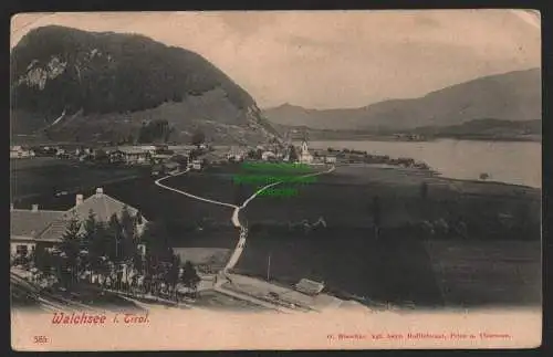 144533 Ansichtskarte Walchsee Tirol 1909