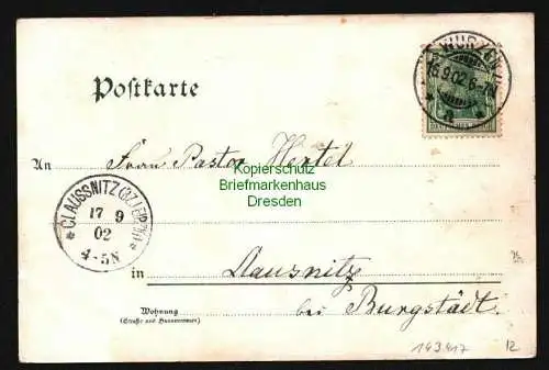 143417 AK Wurzen 1902 Wurzener Kunstmühlen